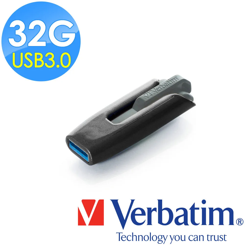 Verbatim威寶32GB USB3.0滑蓋隨身碟-藍色 歷史價格詳細信息