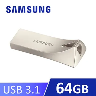 SAMSUNG 三星BAR Plus USB 3.1 64GB隨身碟 香檳銀 (MUF-64BE3) 歷史價格詳細信息