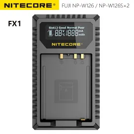 Nitecore FX1 液晶顯示充電器 For Fuji NP-W126/W126S 歷史價格詳細信息
