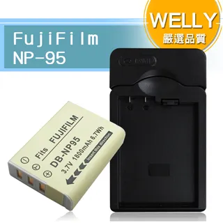 WELLY認證版 FUJIFILM NP-95 / NP95 高容量防爆相機鋰電池 歷史價格詳細信息