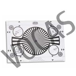 【VOCAS】後焦點圖白卡Backfocus Chart White Card A4(後調焦板 移焦校正板 後對焦板 適電影鏡頭) 歷史價格詳細信息