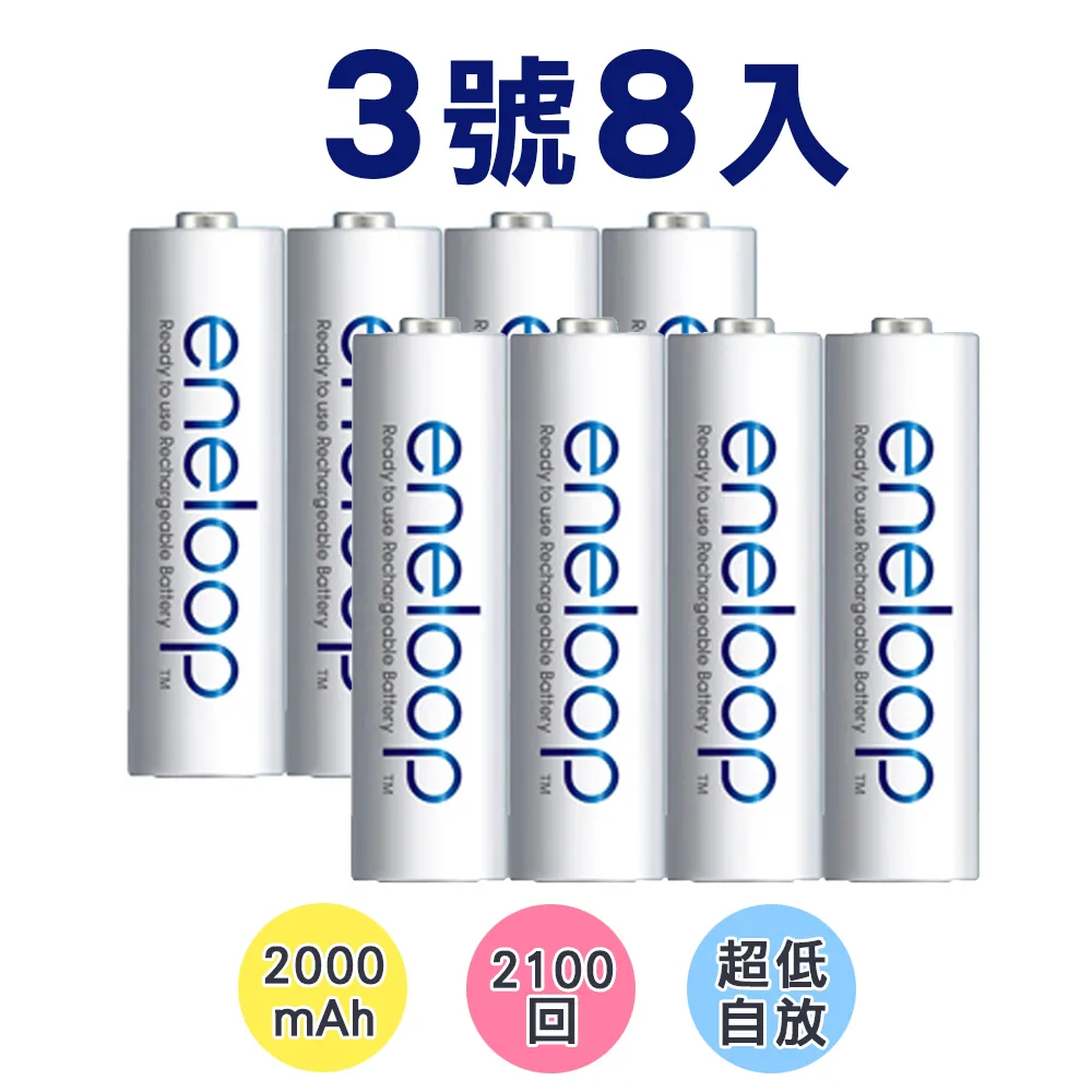 eneloop LAIMO 馬來貘 聯名款 直幅圖案(黑色) 3號 / 4號 8入 8顆 電池盒 電池收納 盒 歷史價格詳細信息