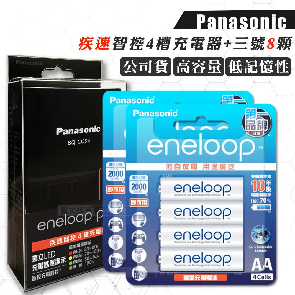 新款彩版 國際牌 Panasonic eneloop 低自放鎳氫充電電池BK-3MCCE4B(3號4入) 歷史價格詳細信息