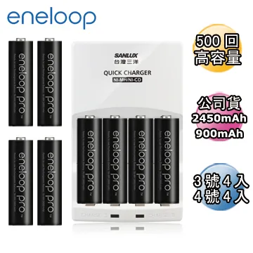 【Panasonic ENELOOP】3號 4號 充電電池組合套裝 歷史價格詳細信息