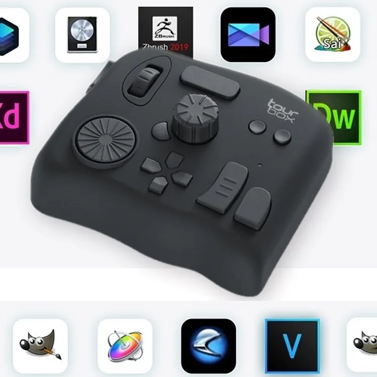 TourBox NEO 軟體控制器(有線) - 適用於 修圖/編輯/繪圖/剪輯/後製 歷史價格詳細信息