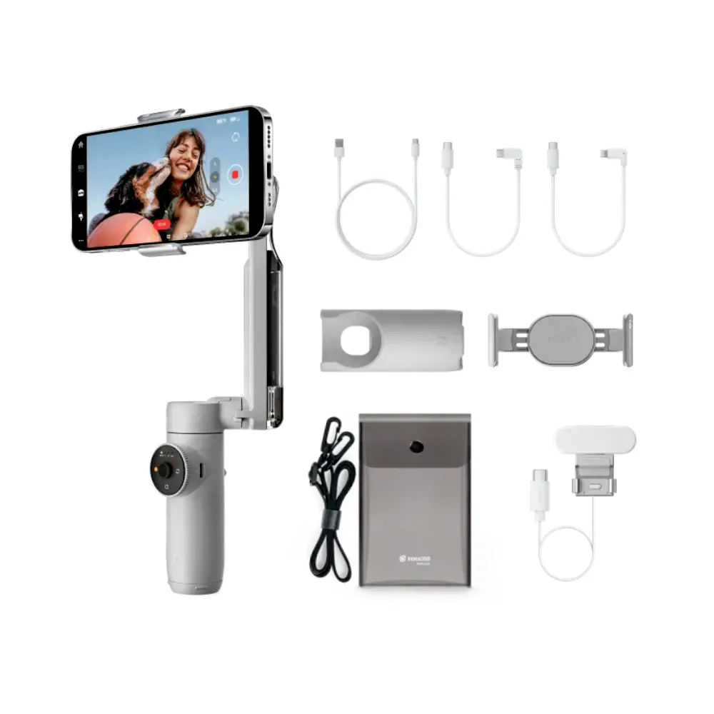 Insta360 Flow 磁吸手機三軸穩定器-灰 歷史價格詳細信息