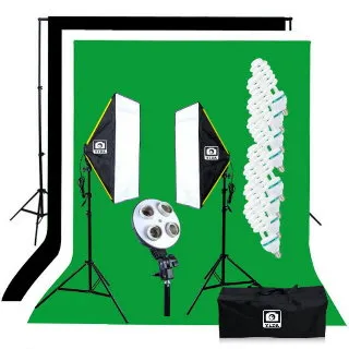 【YIDA】個人攝影棚燈組(攝影棚 攝影燈 背景布 背景架)直播 攝影 拍照 打光 棚燈 歷史價格詳細信息