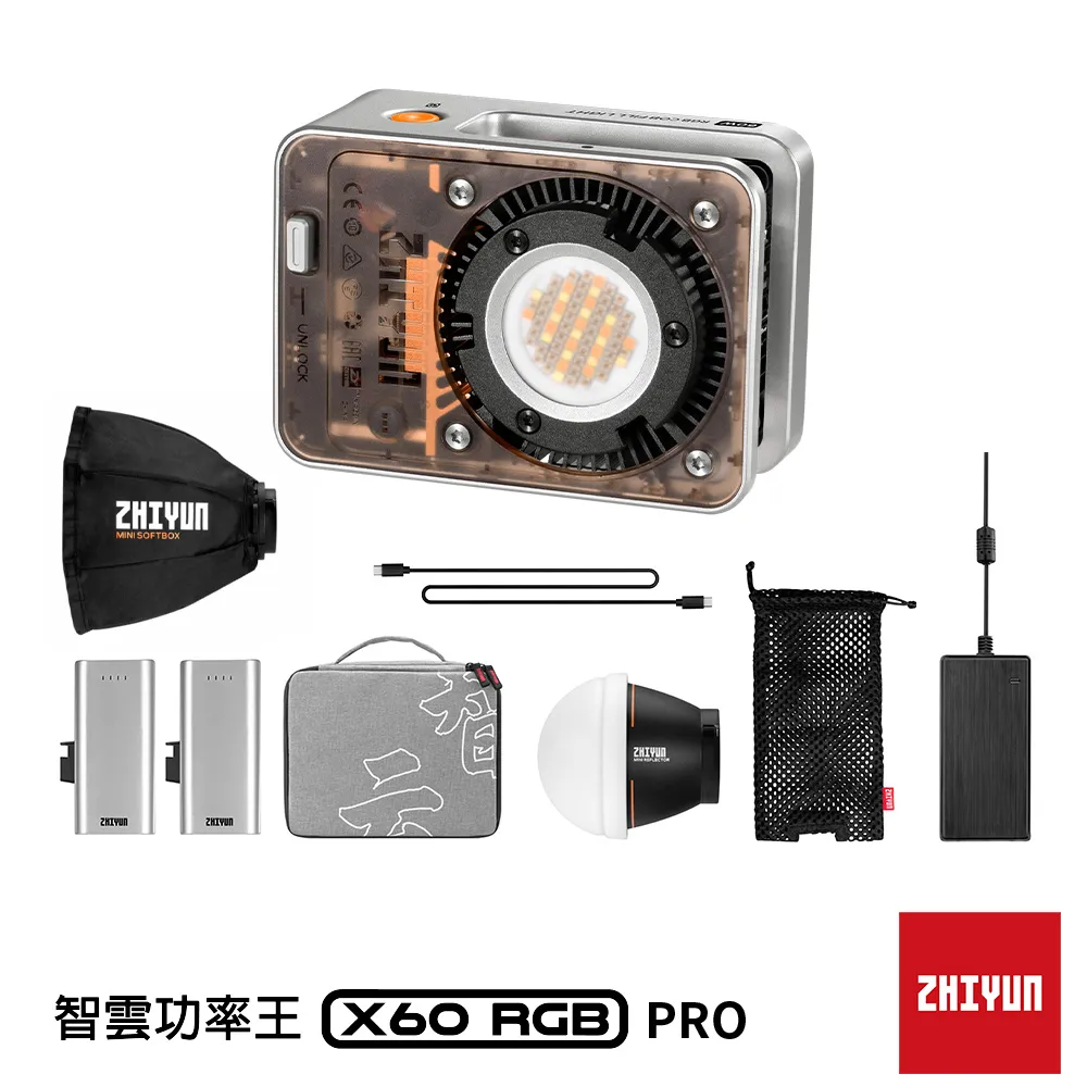 【ZHIYUN 智雲】X60 功率王專業影視燈 PRO(正成公司貨) 歷史價格詳細信息