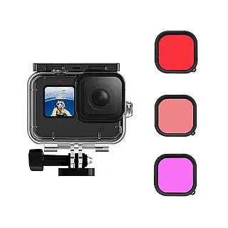 GoPro 副廠 HERO9 防水殼 防水保護殼(附活動基座) 歷史價格詳細信息