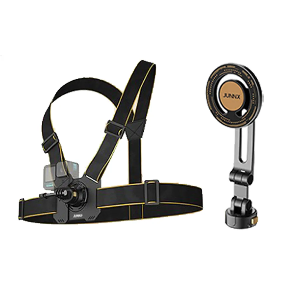 手機胸帶支架第一人稱視角拍攝固定胸戴釣魚騎行Vlog直播拍照 歷史價格詳細信息