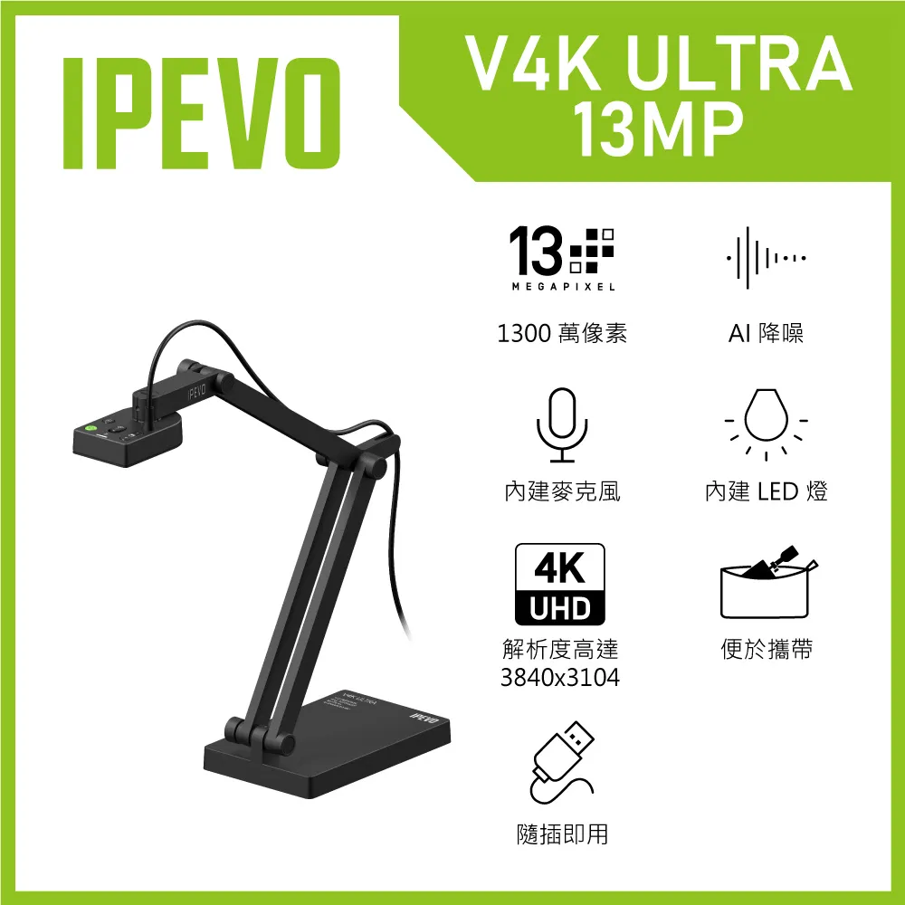 V4K視訊教學攝影機 USB/台灣製造 /多重關節支架/高解析度與幀率 歷史價格詳細信息