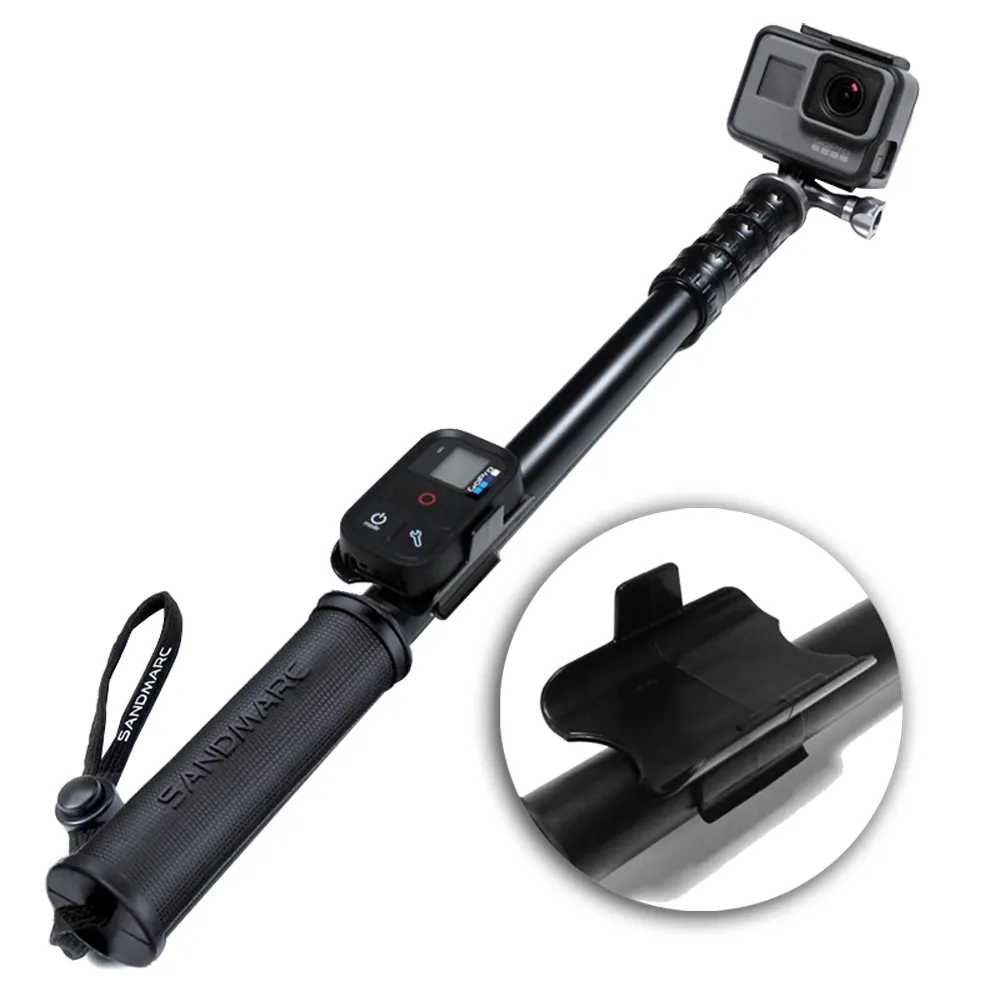 SANDMARC 鋁合金強力延伸桿 旅行款 25吋 (25-64公分) 加贈 GoPro 板手【台灣總代理】 歷史價格詳細信息