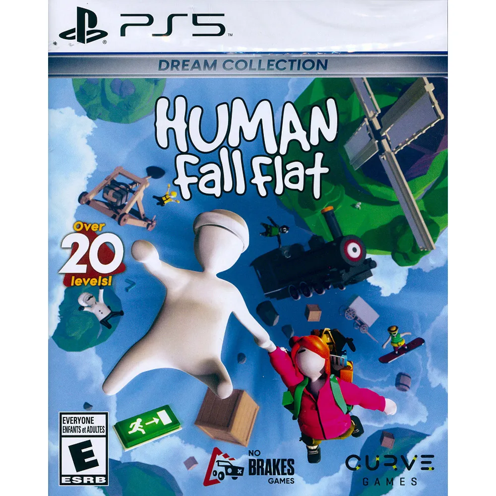 PS5人類 跌落夢境 一敗塗地 Human Fall Flat 週年紀念版 中文版【皮克星】 全新現貨 歷史價格詳細信息