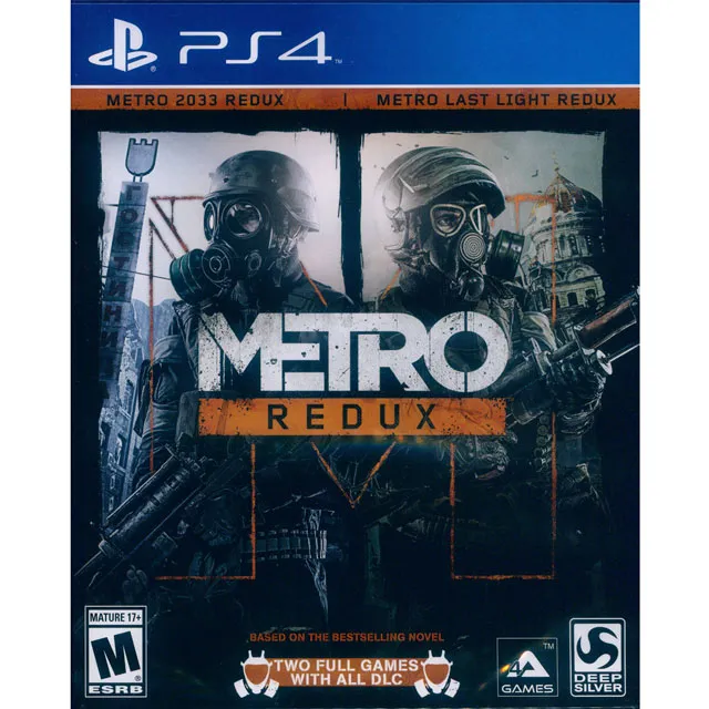 PS4 戰慄深隧二合一終極完整加強版 英文美版 METRO REDUX 【一起玩】 歷史價格詳細信息