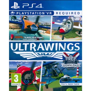 PS4 PSVR 飛行模擬體驗 英文歐版 Ultrawings 【一起玩】 歷史價格詳細信息