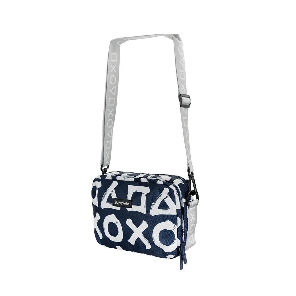 PlayStation筆觸印花腰包 海軍藍【GAME休閒館】 歷史價格詳細信息