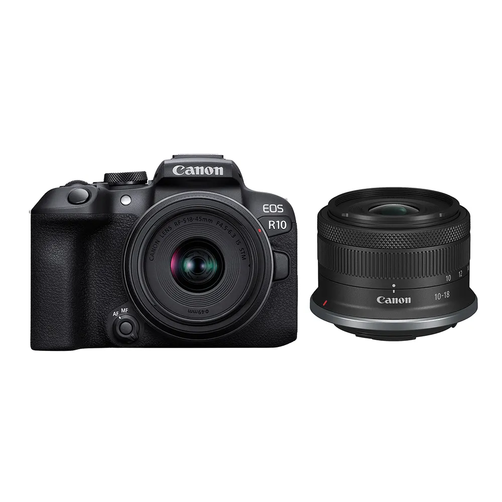 【Canon】EOS R10 RF-S 18-45mm F4.5-6.3 IS STM+128G+保護貼+副電座充+防潮盒(公司貨) 歷史價格詳細信息