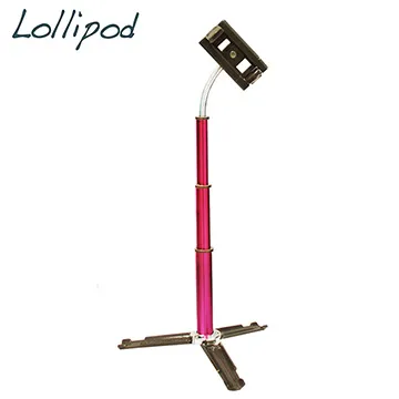 Lollipod自拍樂三腳架附平板夾具-四色任選+Smartfoto SF-C1藍芽遙控器&手機夾具組 歷史價格詳細信息