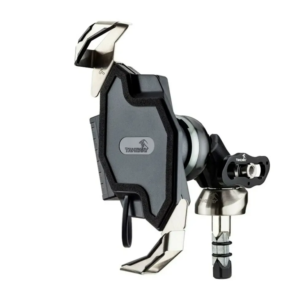 TAKEWAY LA6-PH06-AnvPro 黑隼Z手機座 無線充電版 雙磁浮 公司貨 價格比較,價格查詢,歷史價格詳細信息