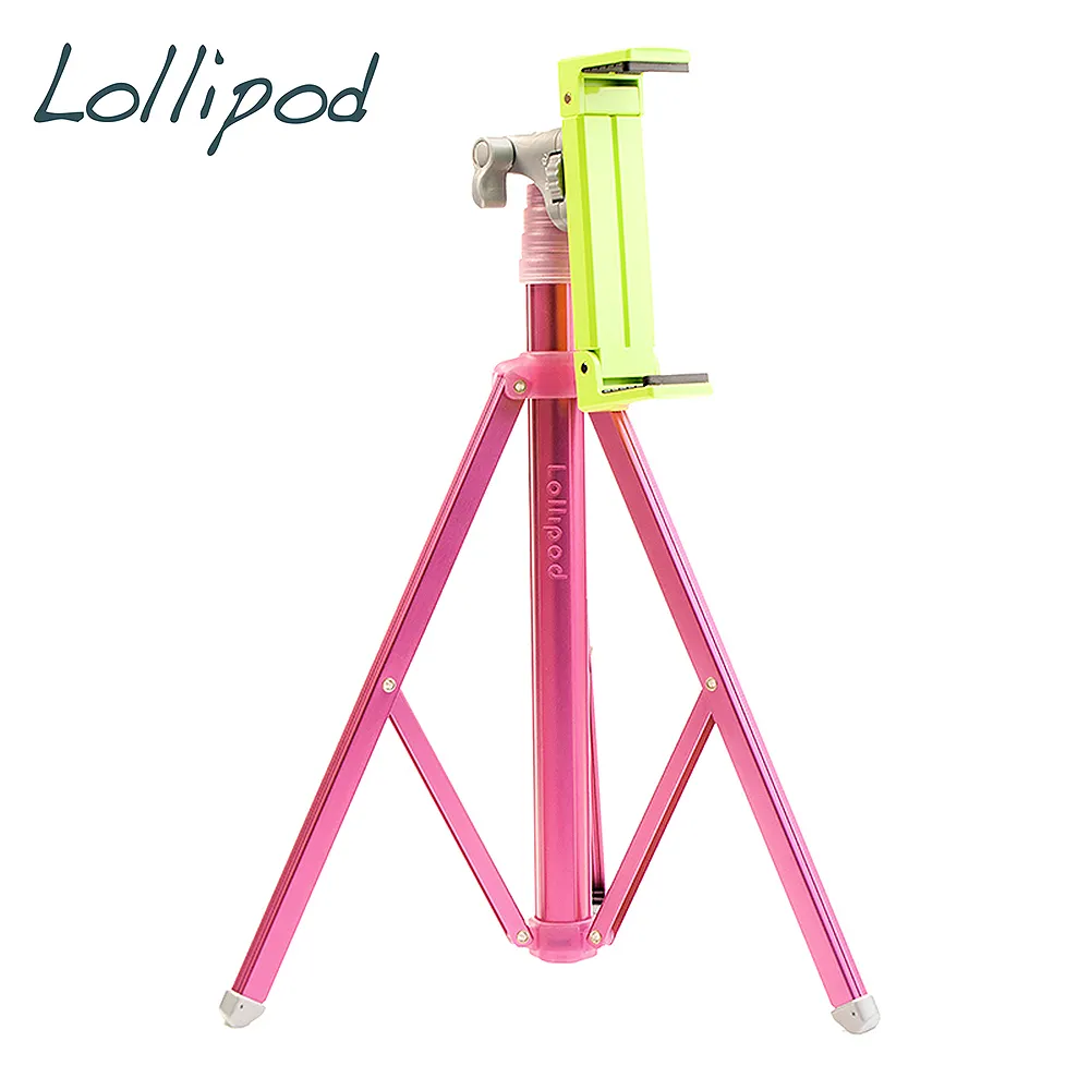 Lollipod自拍樂三腳架附平板夾具-四色任選+Smartfoto SF-C1藍芽遙控器&手機夾具組 歷史價格詳細信息