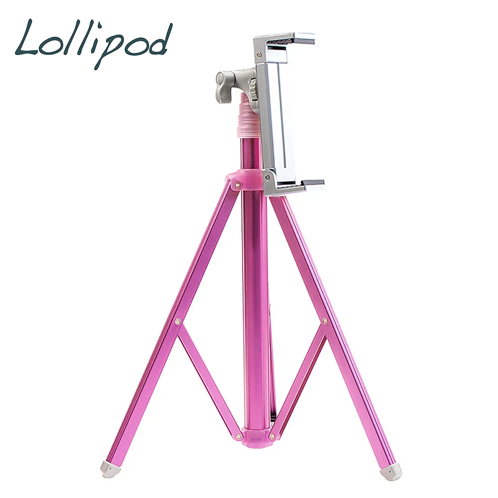 Lollipod自拍樂三腳架附平板夾具-四色任選+Smartfoto SF-C1藍芽遙控器&手機夾具組 歷史價格詳細信息