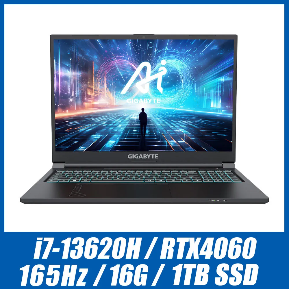 技嘉GIGABYTE G6 MF-H2TW853KH 16吋電競筆電 黑色(i7-13620H/16G/512GB/RTX4050 6G/165Hz) 歷史價格詳細信息