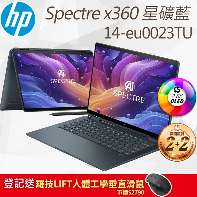 HP Spectre x360 14-ef2048TU(i7-1355U/32G/1TB PCIe SSD/Win11/ 3K2K/13.5) 歷史價格詳細信息
