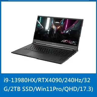 技嘉 AORUS 17 17X AXF電競筆電 (i9-13980HX/RTX4080/240Hz/16G/1TB SSD/Win11 Pro/QHD/17.3) 歷史價格詳細信息