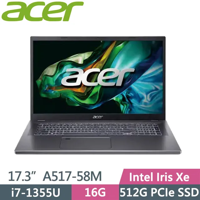 ACER Aspire 5 A517-58M-7661 灰(i7-1355U/16G/512G SSD/W11/FHD/17.3) 歷史價格詳細信息