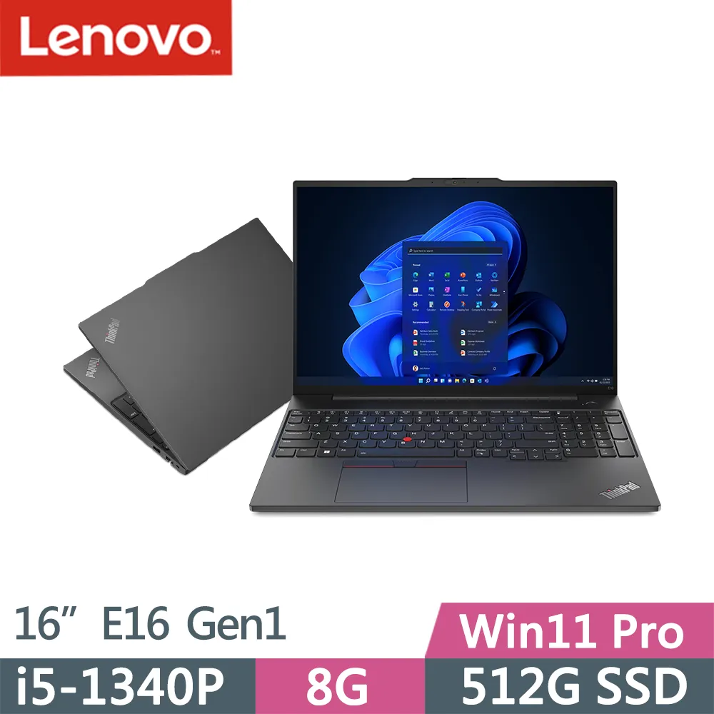 Lenovo ThinkPad E16 Gen1(i5-1340P/8G+8G/512G+512G/WUXGA/W11/16吋/一年保)特仕 歷史價格詳細信息