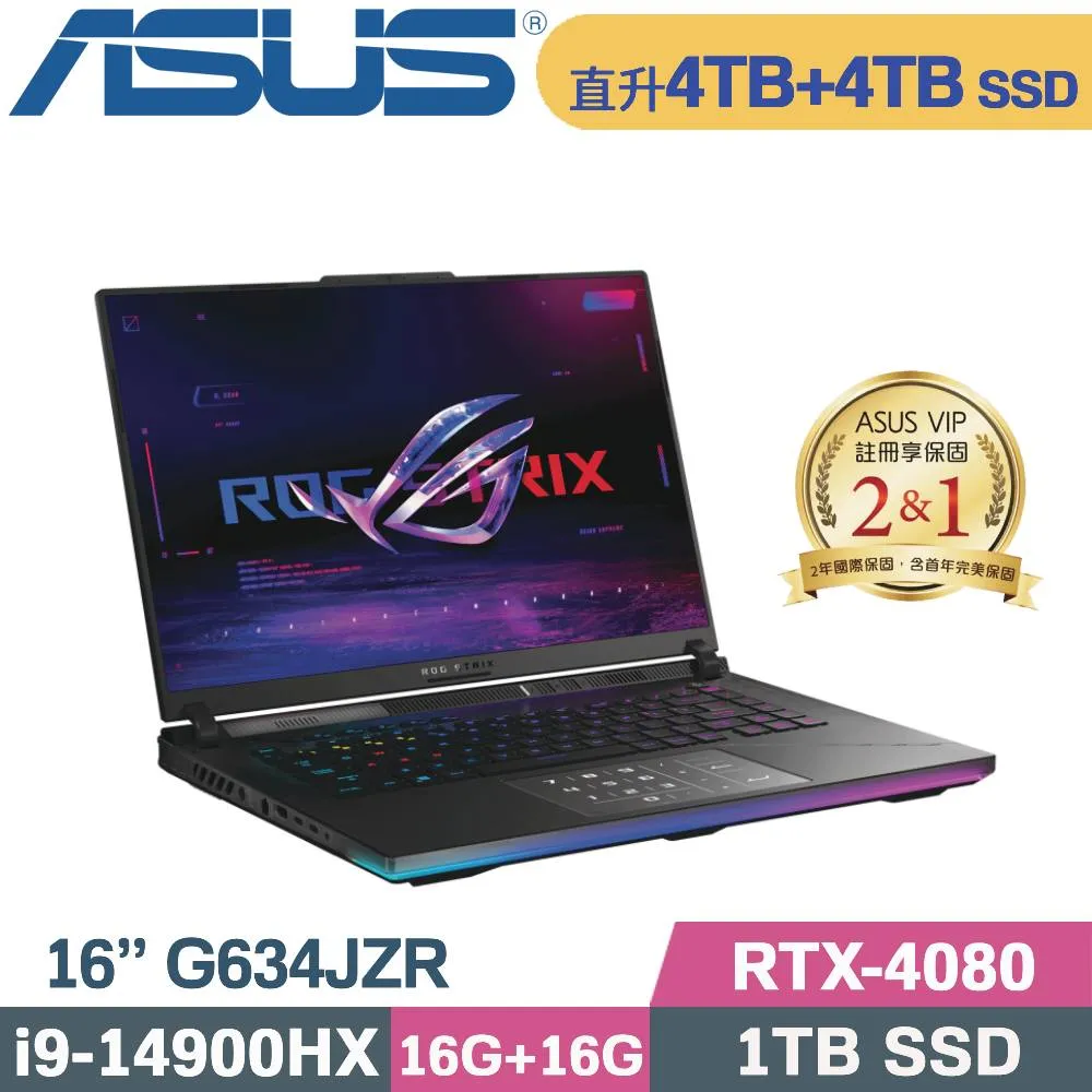 ASUS ROG Strix SCAR G634JZR-0033A14900HX-NBLM(i9-14900HX/16G*2/1TB PCIe/RTX 4080/16/W11) 歷史價格詳細信息
