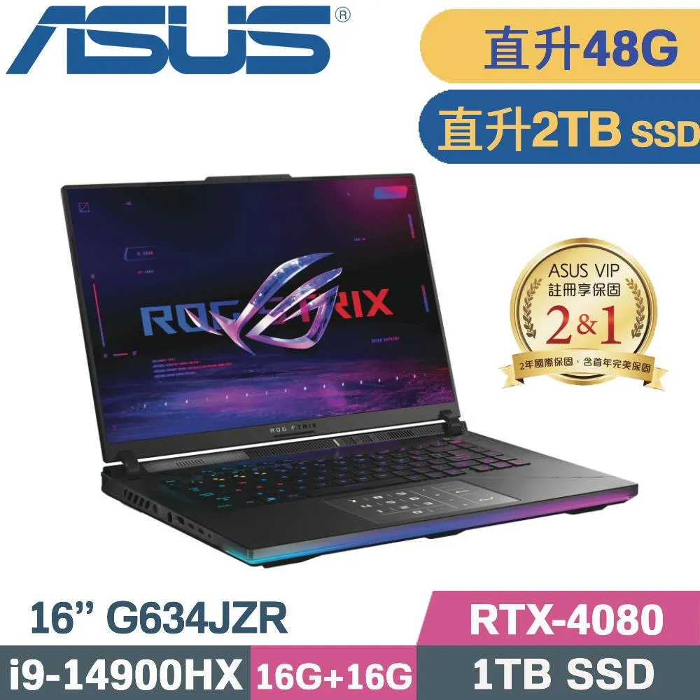 ASUS ROG Strix SCAR G634JZR-0033A14900HX-NBLM(i9-14900HX/16G*2/1TB PCIe/RTX 4080/16/W11) 歷史價格詳細信息