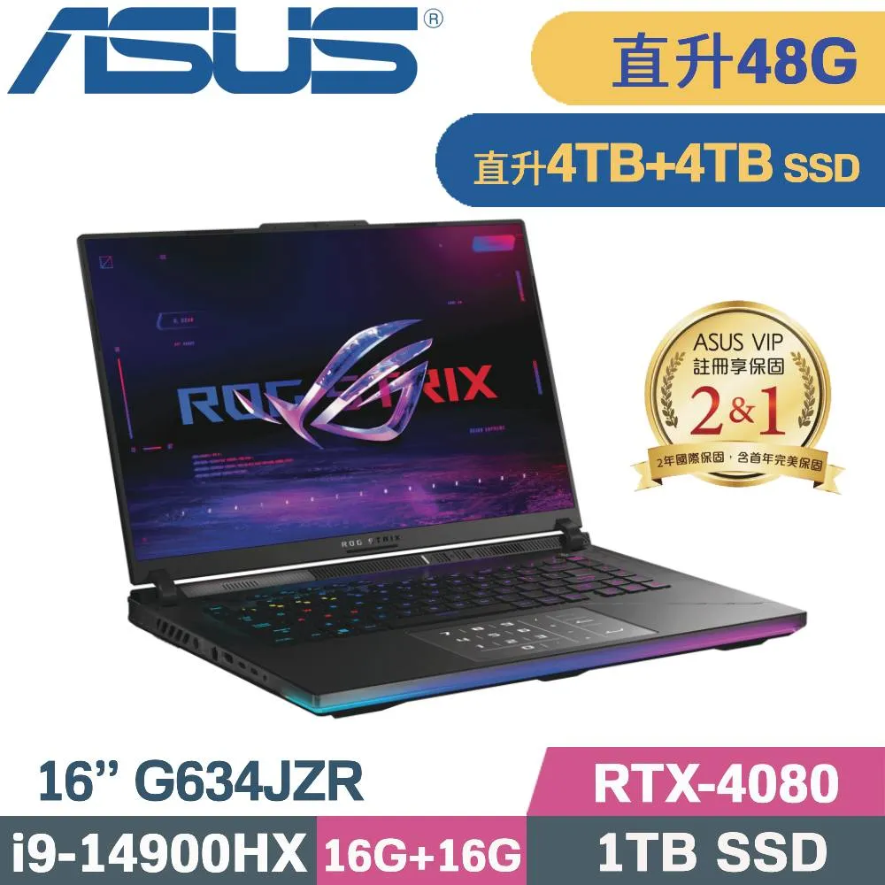 ASUS ROG Strix SCAR G634JZR-0033A14900HX-NBLM(i9-14900HX/16G*2/1TB PCIe/RTX 4080/16/W11) 歷史價格詳細信息