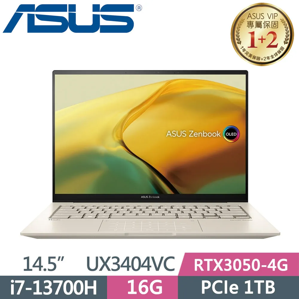 ASUS Zenbook 14X UX3404VC-0142D13900H(i9-13900H/32G/1TB SSD/RTX3050/W11/OLED/2.8K/14.5) 歷史價格詳細信息