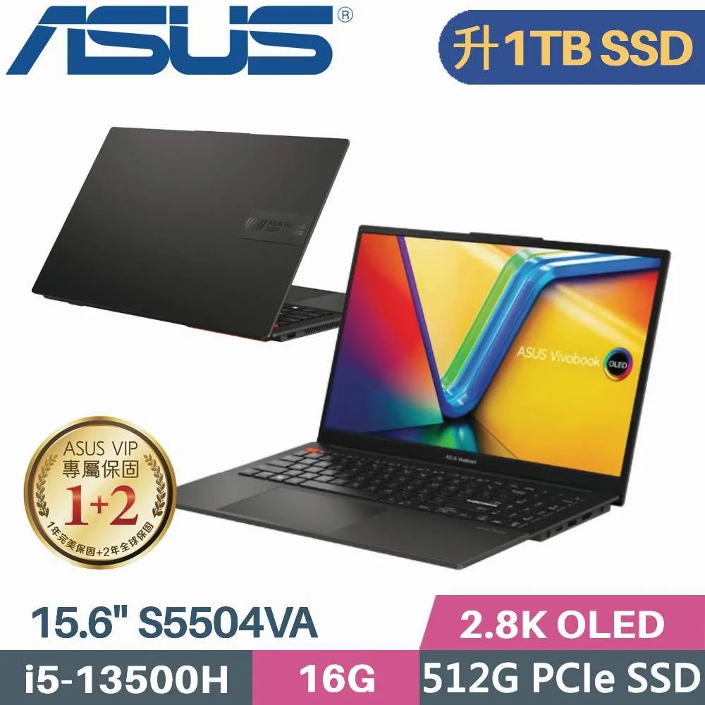 ASUS Vivobook S15 S5504VA-0132K13500H 午夜黑(i5-13500H/16G/1TB SSD/2.8K/OLED/EVO/15.6)特仕 歷史價格詳細信息