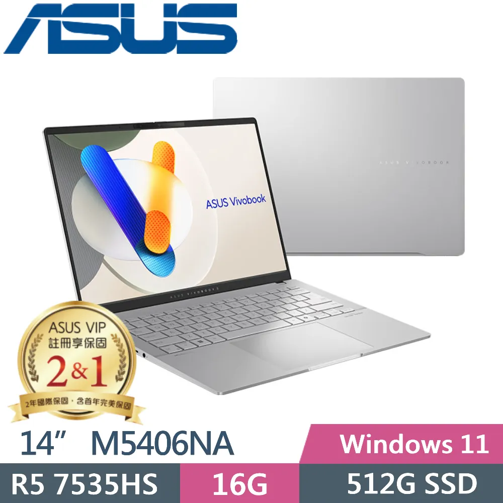 ASUS Vivobook S14 OLED M5406NA-0038S7535HS(AMD R5-7535HS/16G/512G/W11/WUXGA/14) 歷史價格詳細信息