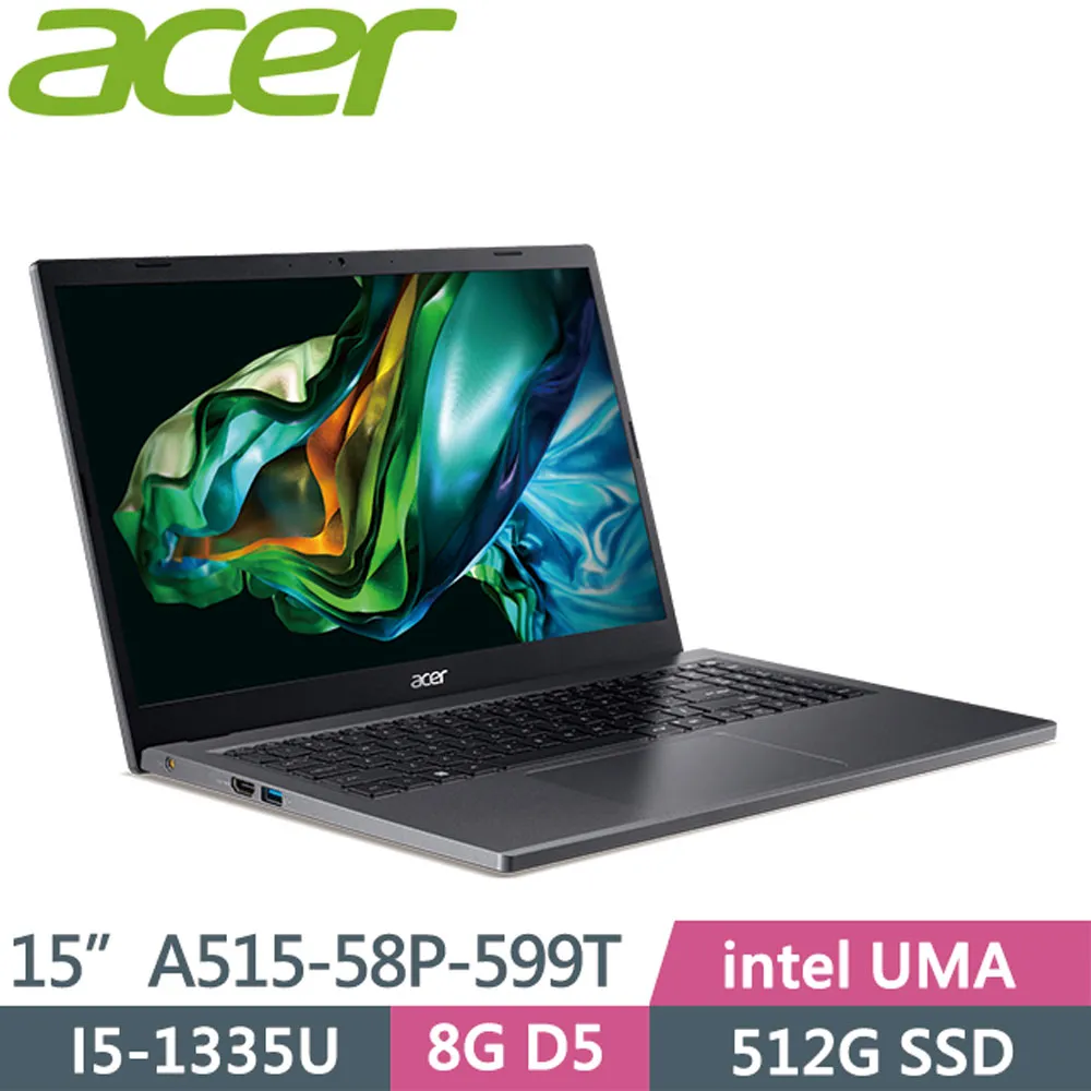 ACER Aspire 5 A515-58P-599T 灰(i5-1335U/8G/512G PCIe/W11/FHD/15.6) 歷史價格詳細信息