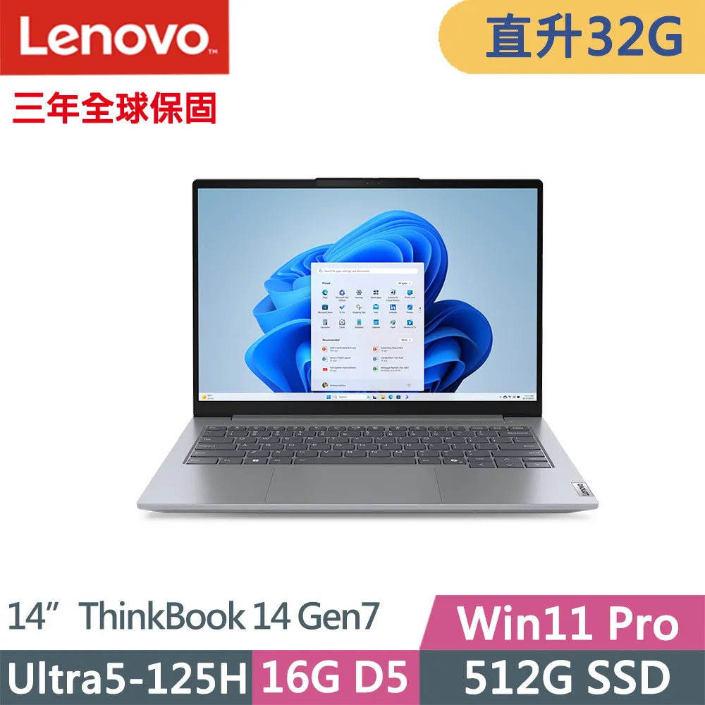 ThinkBook 14 Ultra 5 125H,16G,512G,Win11 Pro 時尚商務Lenovo筆電 小高黑店 歷史價格詳細信息