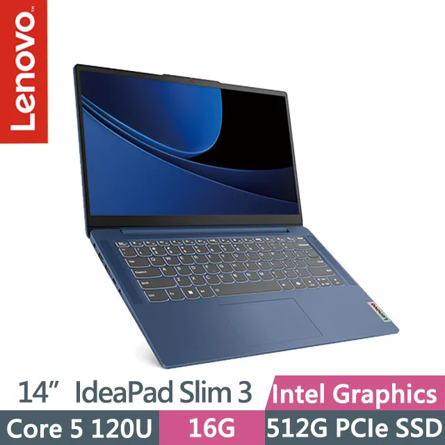 【Lenovo】14吋Core 5輕薄筆電(IdeaPad Slim 3/83E5000HTW/Core 5-120U/16GB/512GB SSD/W11/藍) 歷史價格詳細信息