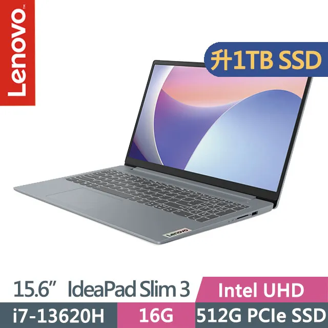 Lenovo IdeaPad Slim 3i 83EM00ENTW 灰(i5-13420H/16G/512G SSD/15.6吋FHD/W11)輕薄筆電 歷史價格詳細信息