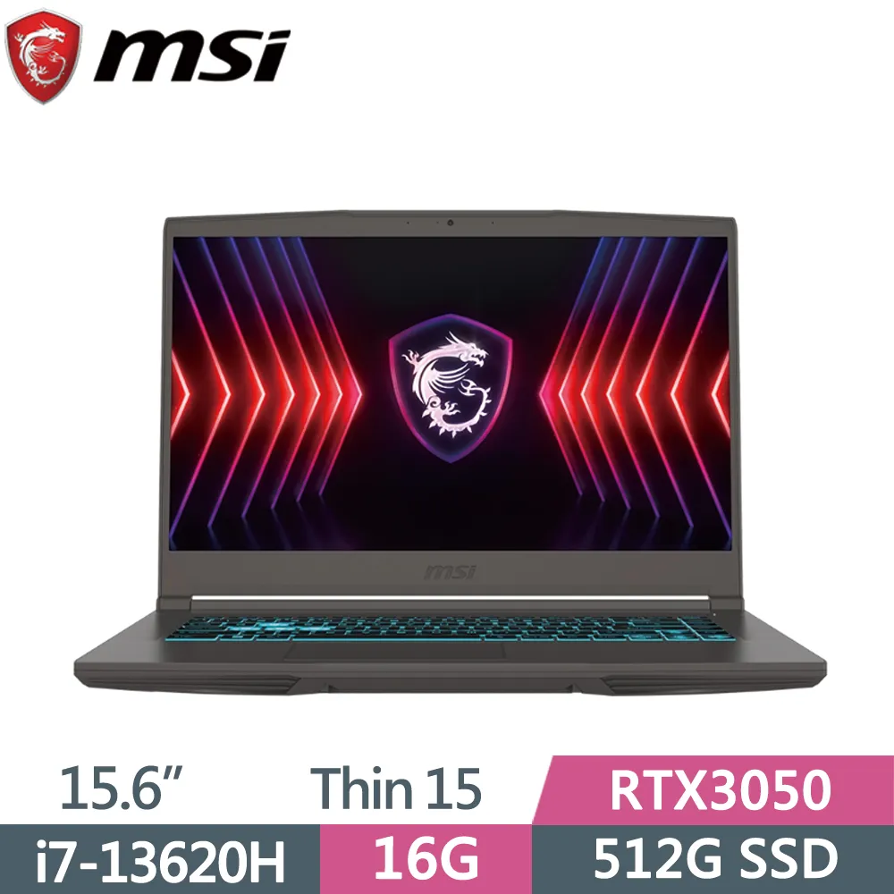 msi微星 Thin 15 B13UC-1418TW-SP4 灰(i7-13620H/16G+16G/1TB+1TB SSD/RTX3050/W11/15.6)特仕 歷史價格詳細信息