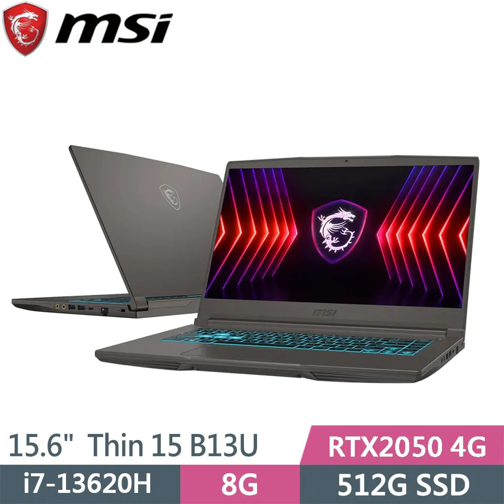MSI 微星 Thin 15 B13UCX-2065TW 電競筆電(i7-13620H/RTX2050) 歷史價格詳細信息