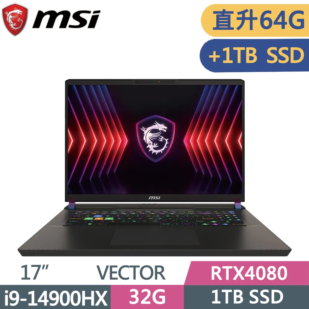 MSI Vector 17 HX A14VGG(i9-14900HX/32G/1TB/RTX4070/17吋/W11) 歷史價格詳細信息