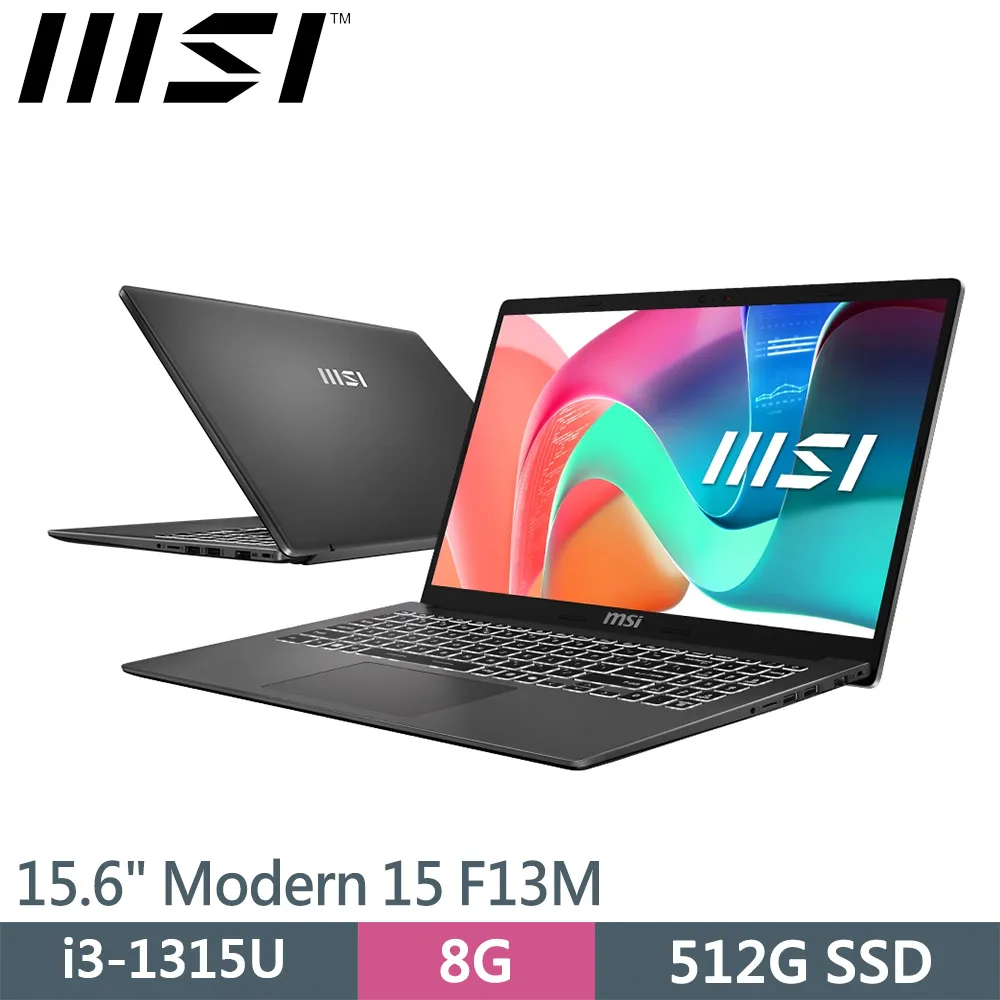 MSI微星 Modern 15 F13MG-289TW輕薄筆電(i5-1334U/16G/512G/15.6/FHD/W 歷史價格詳細信息