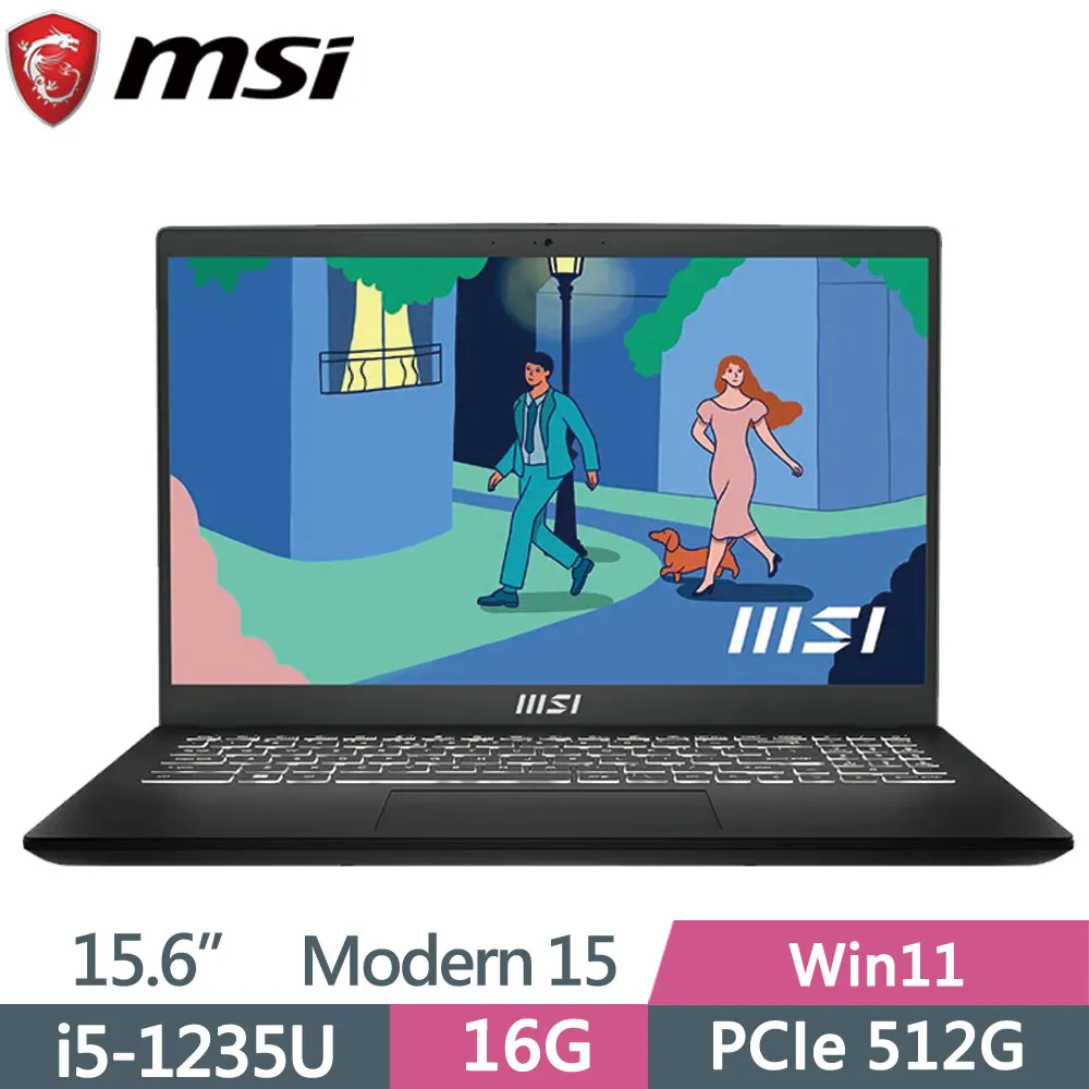 msi Modern 15 B12M-435TW(i5-1235U/16G/512G SSD/15.6"FHD/Win11)商務筆電 歷史價格詳細信息