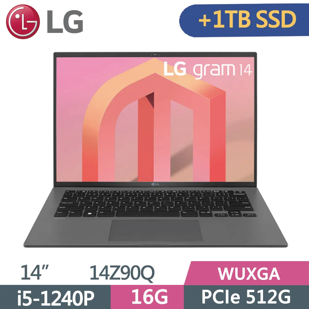 LG gram 14Z90R-V.AP56C2 灰(i5-1340P/16G/512G+2TB SSD/W11P/WUXGA/999g) 歷史價格詳細信息