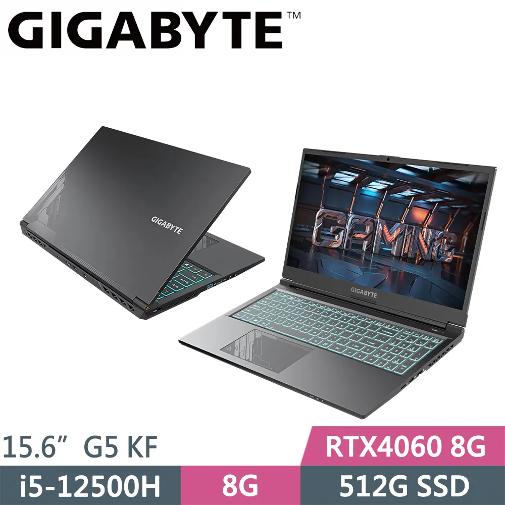 技嘉 G5 KF-E3TW333SH 15.6吋 黑 筆記型電腦 現貨 廠商直送 歷史價格詳細信息