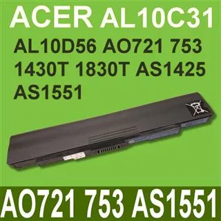 電池 Acer宏碁 AL10C31 Aspire One753 721 1551 1830T 1830T 全新 熱賣 歷史價格詳細信息