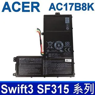 ACER AC17B8K 4芯 宏碁 電池 Swift 3 SF315 Swift3 SF315-52G 歷史價格詳細信息