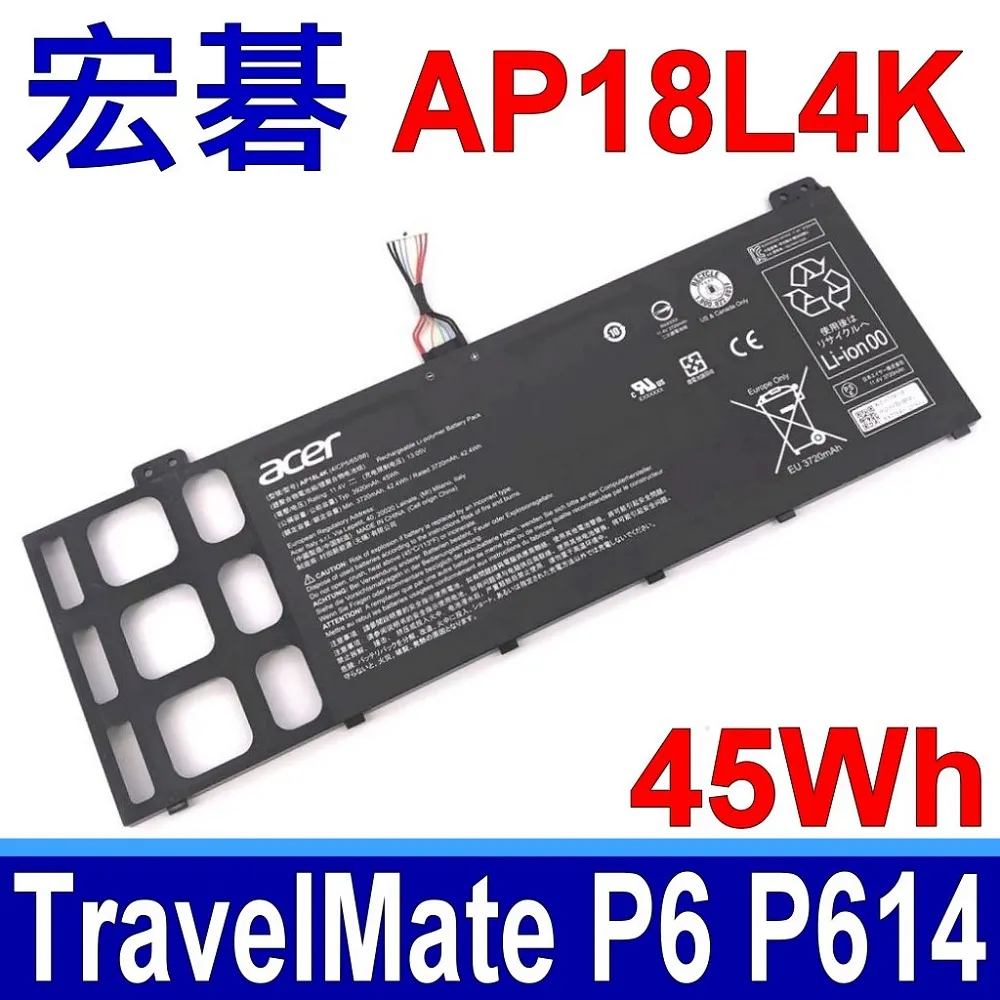 ACER AP18L4N 4芯 原廠電池 TMP614-51T TMP614-51TG TravelMate P6 系列 歷史價格詳細信息